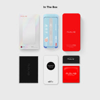 FLOLAB ONETIME PRO NanoArmour Infinity Edge Screen Protector with ClearVue Anti Reflective Technology & Reinforced Edge & Anti-Rainbow for iPhone 16 Series .7mm Bezels